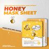 esfolio Honey Essence Face Mask  Hydrating & Nourishing Sheet Mask for Dry, Dull, Sensitive Skin  Moisturizing Face Treatment with Natural Honey Ex