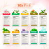 Peel-Off Jelly Mask Premium Modeling "Rubber Mask" Spa Set - 10 Treatments (24k Gold, Lavender, Kiwi, Peppermint, Egyptian Rose, Matcha, Chamomile, T