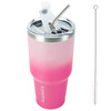 BJPKPK 30 oz Tumbler With Lid And Straw, Travel Coffee Mug,Cherry Blossom