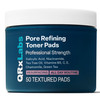 QRxLabs Pore Toner Pads with Salicylic Acid and Niacinamide - Helps Reduce the Look of Enlarged Pores, Makeup Prep - Skin Pore Resurfacing - Acne Tre