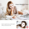 Maitys 5 Pcs Reusable Silicone Face Mask for Sheet Masks, Anti-wrinkle Moisturizing Facial Mask Cover Holder, Prevent Evaporation Hairdressing Skinca