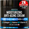 Mens Face Moisturizer Cream - Anti Aging & Wrinkle for Men with Collagen, Retinol, Vitamins E, Jojoba Oil - Face Lotion - Age Facial Skin Care - Eye
