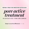 Saturday Skin Pore Serum Active Treatment for Face 4% Glycolic Acid Pore Care Complex Help Refine Skins Texture Reduce Pores Sebum Control AHA Acne