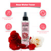 Reshma Beauty Rose Water Toner | Hydrating Mist for All Skin Types and Hair Types| Plant-Based Facial Toner |No Dye and Alcohol Free| for Daily Use a