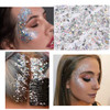 GL-Turelifes Mermaid Sequins Chunky Glitter Liquid Eyeshadow Glitter Body Gel Festival Glitter Cosmetic Face Hair Nails Makeup Long Lasting Sparkling