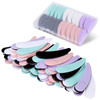 BTYMS 200 Pcs Disposable Mini Cosmetic Spatula Multi Colored Mask Spatula Plastic Waxing Spatulas Mask Scoops for Mixing and Sampling