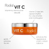 Rodial Vit C Brightening Cleansing Pads, 20, Toning and Purifying Pads, Resurfacing Pads for Day and Night, Vitamin C to Illuminate, AHA Acids to Exf