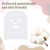100 Sheets Pre-cut Gauze Facial Cotton Beauty Gauze Skin Care Face, Soft High Frequency Gauze Face Pads for Women Girls Skin Face Care Spas Beauty Sa