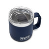 YETI Rambler 10 oz Stackable Mug, Vacuum Insulated, Stainless Steel with MagSlider Lid, Navy