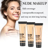Boobeen Full Coverage Foundation - Concealer Liquid Foundation Matte Creamy Foundation Smoothing Lightweight Flawless Makeup Base