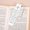 Bible Bookmarks, Christian Gifts for Women Men, Baptism Gifts for Boys Girls, Religious Gifts for Men Women, Inspirational Gifts for Reading, Metal B