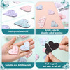 15 Pieces Magnetic Heart Bookmarks, Cute Book Marks for Women, Page Markers for Students Teachers Book Reading Lovers School Office Home Supplies, Ch