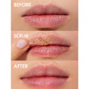 Lanolips Lip Scrub - Natural Lip Exfoliator Made with Lanolin, Vitamin E & Finely Ground Strawberry Seeds - Gentle Sugar Scrub for Healthy, Soft Lips