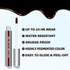Cilrofelr Peel Off Lip Liner Stain, Long Wear Tattoo Lip Liner with Tweezer, Peel Off Lip Stain with Matte Finish, Long Lasting, Waterproof, Transfer