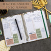 Beautiful To Do List Notebook - Aesthetic Daily Planner to Easily Organize Your Tasks And Boost Productivity - Stylish Undated Planner And School or