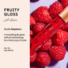 Winky Lux Raspberry Fruity Gloss pH Lip Stain, Non Sticky Lip Gloss, Tinted Lip Oil, Lip Lacquer, Yummy Fruit Lip Gloss, Jojoba Oil for Hydration & S
