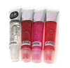 4 Pack Nicka K Lip Gel (CLEAR, STRAWBERRY, CHERRY, BUBBLE GUM)