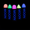 Moon Glow - Blacklight Neon UV Lipstick 0.16oz Pastel Set of 5 colors  Glows brightly under Blacklights/UV Lighting!