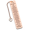 Daughter Bookmarks, Valentiens Day Gifts Teenage Girls, Bonus Daughter Gifts from Mom Dad, Gift for Stepdaughter, Easter Gift for College Girls