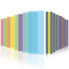 PDCTACST 16 PCS Guided Reading Strips Highlight Strips Colored Overlays, Bookmarks Reading Tracking Rulers Help with Dyslexia ADHD and to Reduce Visu