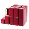 Allwon 10Pcs Red Empty Lipstick Tubes DIY Lip Balm Container (Square Tube)