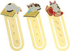 1Pc Gold Cute Sleeping Cat Metal Bookmark for Cat Lovers Book Marker Lovely School Office and Home Supplies,Bookmarks