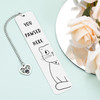 Cat Owners Must Haves - 2025 Stocking Stuffers for Book Lover, Funny Cat Bookmarks for Book Lovers, Christmas Book Markers for Reading, Bookish Gifts