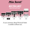 Mia Secret Multibalance Natural Pink Acrylic Powder 2 Oz