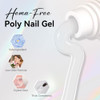 Makartt Hema-Free Poly Nail Gel Clear 50ML Gel Builder for Natural-Looking Strengthener 3D Molding Gel for Trendy Nail Art Long-Lasting and Easy to U