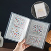 80 Slot Nail Art Sticker Storage Book - Nail Decals Organizer & Display - DIY Nail Art Design Tools