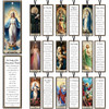 Catholic Saints Prayer Bookmarks Gifts: 20 Pcs Religious Prayers Book Marks for Reading Bible Study, Inspirational Bible Verse Markers Prayer Cards,