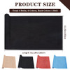 CRASPIRE 4 Colors 51 x 11.8inch Suede Book Cloth for Books Binding Fabric Surface Paper Backed Bookcover Album Scrapbooking Archival DIY Covering Pro