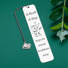 Galentines Day Gifts for Women Friends Valentines Gifts for Him Her Friendship Gift for Women Friend Sister Gift from Sisters Metal Bookmarks Book Lo