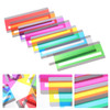 EXCEART Guided Reading Highlight Strips 8pcs Colored Overlays Reading Tracking Rulers Bookmark Highlighter with Line for Dyslexia to Reduce Visual St