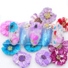 Minejin Nail Art True Dried Flower 3D DIY Real Flower Decoration 6 Colors