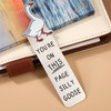 Silly Goose Bookmark, 5.12x1.57 Inch Funny Cute Silly Goose Book Marks Practical Fun Reading Accessories Women Office School Supplies for Bookish Gif