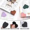 WONVOC 16PCS Fan-Shaped Page Book Marks, Leather Bookmark for Women, Corner Bookmark for Reading Lovers, Book Accessories for Reading Lovers, for Sch
