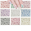 ALLYDREW Glitter Stars Nail Stickers Sparkly Nail Art (10 sheets)