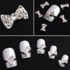 GBSTORE 20 Pcs Special Charming 3D Nail Art Designs Nail Art Bow Tie Alloy Rhinestones DIY Decoration