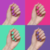 Vishine Soak Off UV LED Gel Nail Polish Set Blue Glitter Colors, 8ml each Nail Gel Manicure Kit