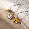 Berirexrion Bee Bookmark Teacher Gifts - 2 PCs Cute Paper Clips Bookmarks Appreciation Thank You Gift Teachers from Student Book Marks Women Men Grad