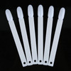 200 Pcs False Nail Art Tips Display, Natural Nail Sample Stick with Metal Split Ring Holder