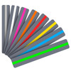 Guided Reading Strips/Colored Overlay/Highlight Strips/Highlighter/Bookmark/Assorted Colors Help with Dyslexia for Children and Teacher Supply Assist