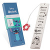 Disney Stitch Bookmarks Stainless Steel for Women Teens Kids Cute Kawaii Bookmark Book Lovers Teacher Appreciation Gifts (Silver Stitch)