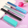 FANDAMEI Nail Files and Buffers, 20PCS Nail File Kit. Rectangular Nail Buffer Block & 100/180 Grit 7 Way Nail File & Polishing Buffer. Nail Prep Kit.
