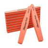 Nail Buffer Block for Nail Art Care Double Sides Design 100/180 Grit, Buffer for Acrylic Nails Professional Manicure Nail Tools Color Orange Pack of