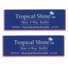 Tropical Shine Mini 4 Way Buffer Block - Professional Nail Buffering Block for Shaping, Smoothing, and Polishing Nails - Portable Nail Care (2 Pack)