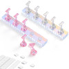 Etercycle 2 Set Nail Holder for Display Painting Nails - Aurora Acrylic Magnetic Practice Nail Stand Set - Fake Nail Holder for Press On Nails with R