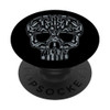 Barber Shop Skull Tools Hair Dresser PopSockets Swappable PopGrip