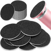 120 Pieces Replacement Sandpaper Discs for Electric Foot File Adjustable Speed Callus Remover Tool Sandpaper Pad Disks Replaceable for Men Women Dead